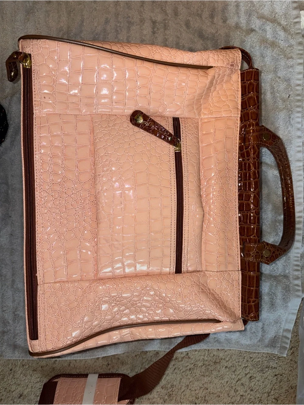 Samantha Brown sleek croc